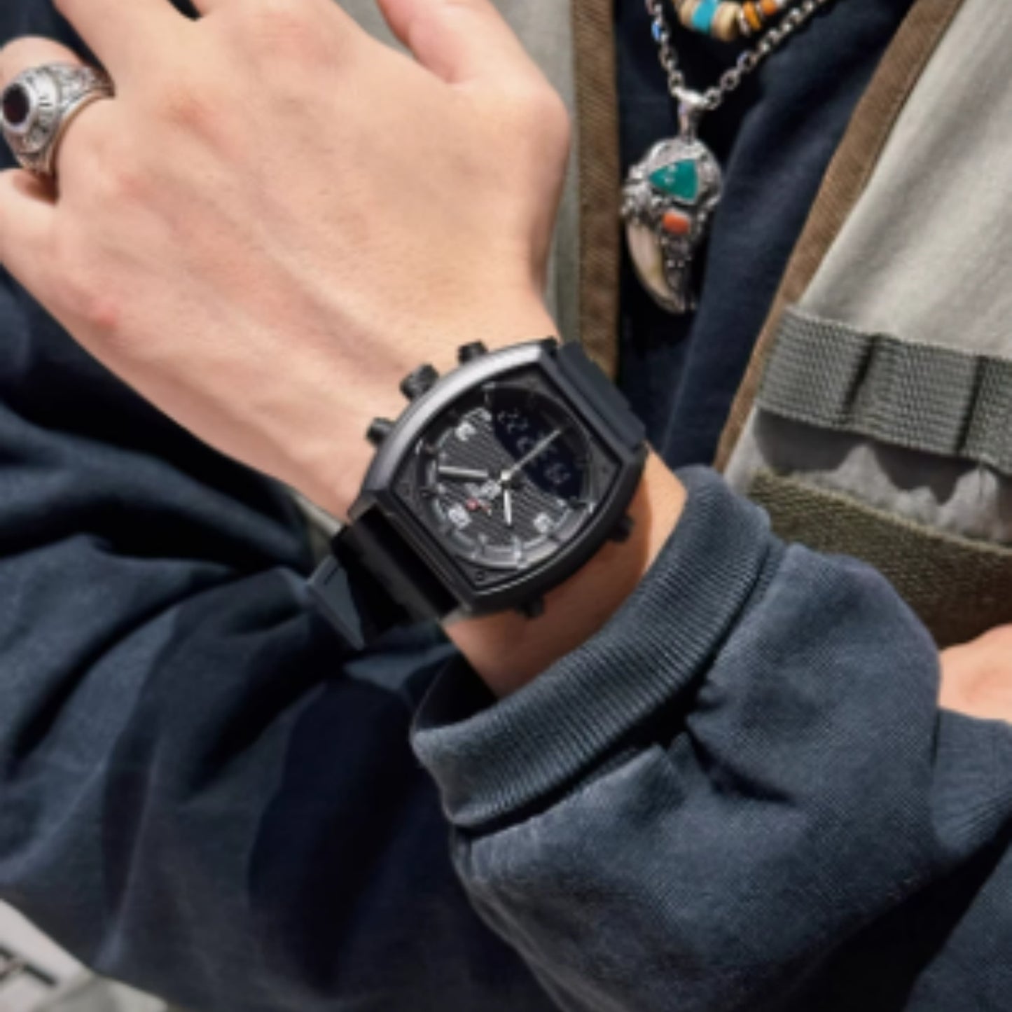Orologio quarzo sportivo da uomo
