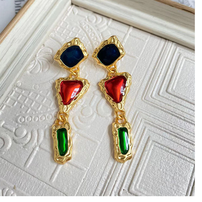 Orecchini vintage irregolari