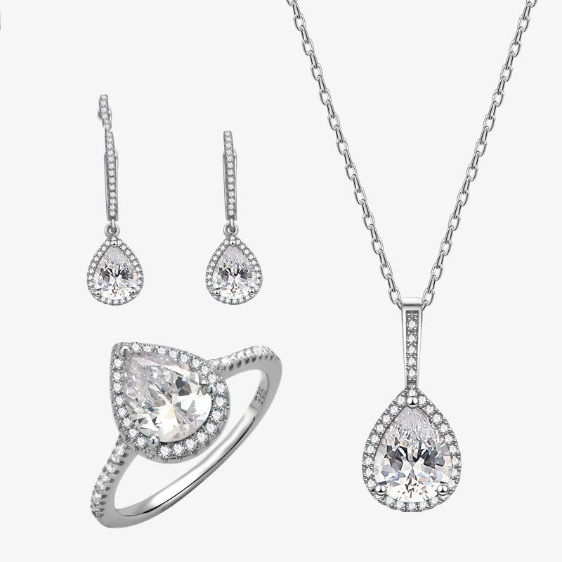 Set 3 pezzi argento 925