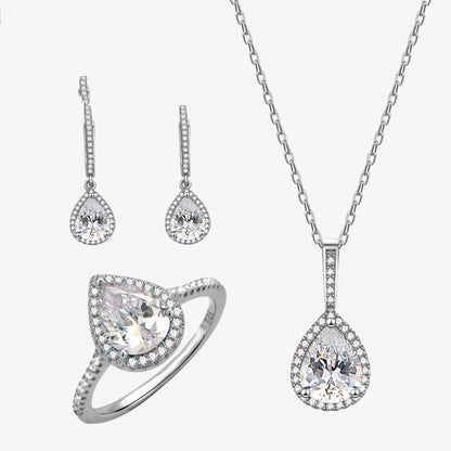 Set 3 pezzi argento 925