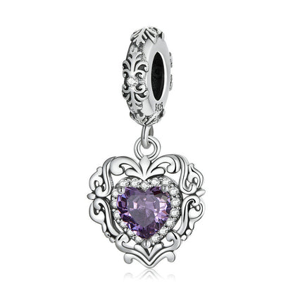 Ciondolo Marino Zircone Viola