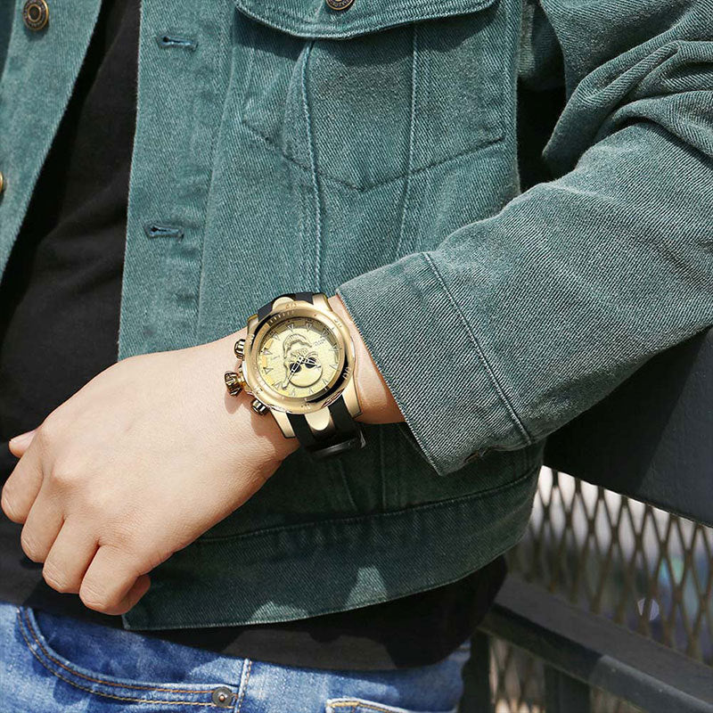 Orologio uomo teschio