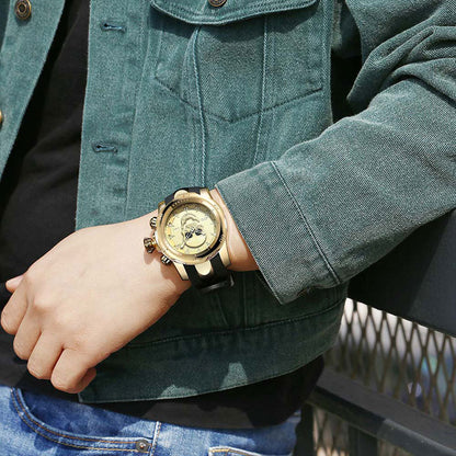 Orologio uomo teschio