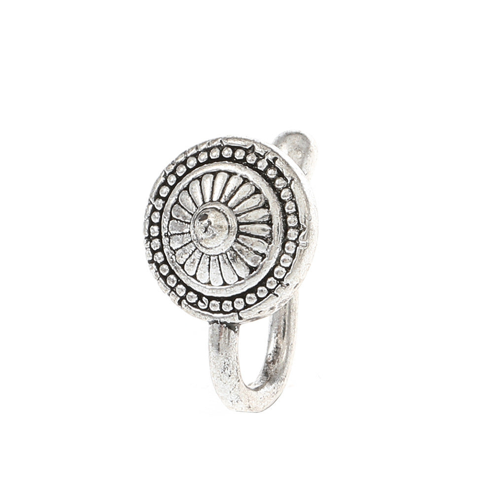 Anello naso con fiori