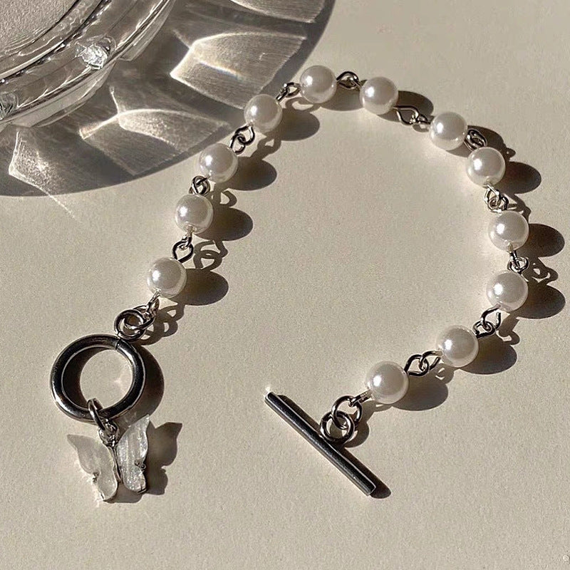 Collana doppia perla stratificata