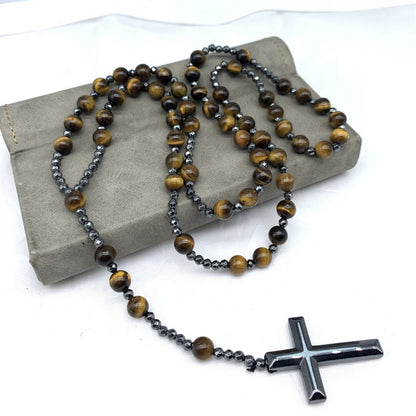 Collana croce religiosa da uomo