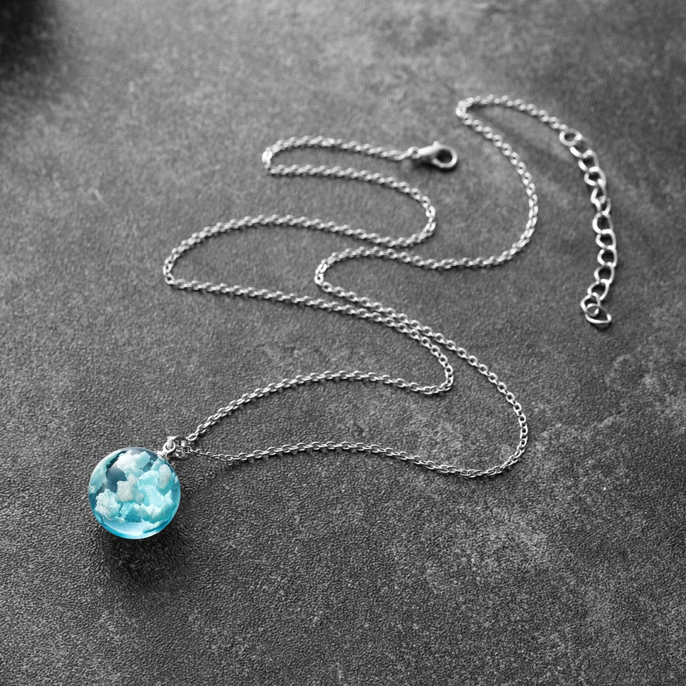 Collana resina gemma