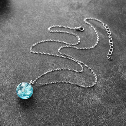 Collana resina gemma