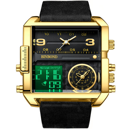 Orologio uomo sportivo multifunzione al quarzo
