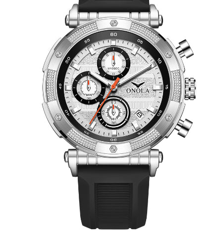 Orologio multifunzione impermeabile con cinturino in tela