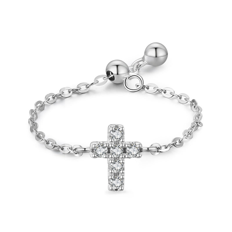 Anello farfalla zirconi diamante