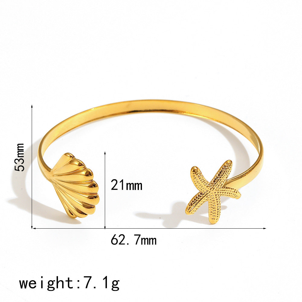 Bracciale stella marina conchiglia