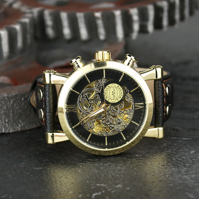 Orologio punk meccanico