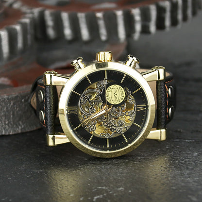 Orologio punk meccanico