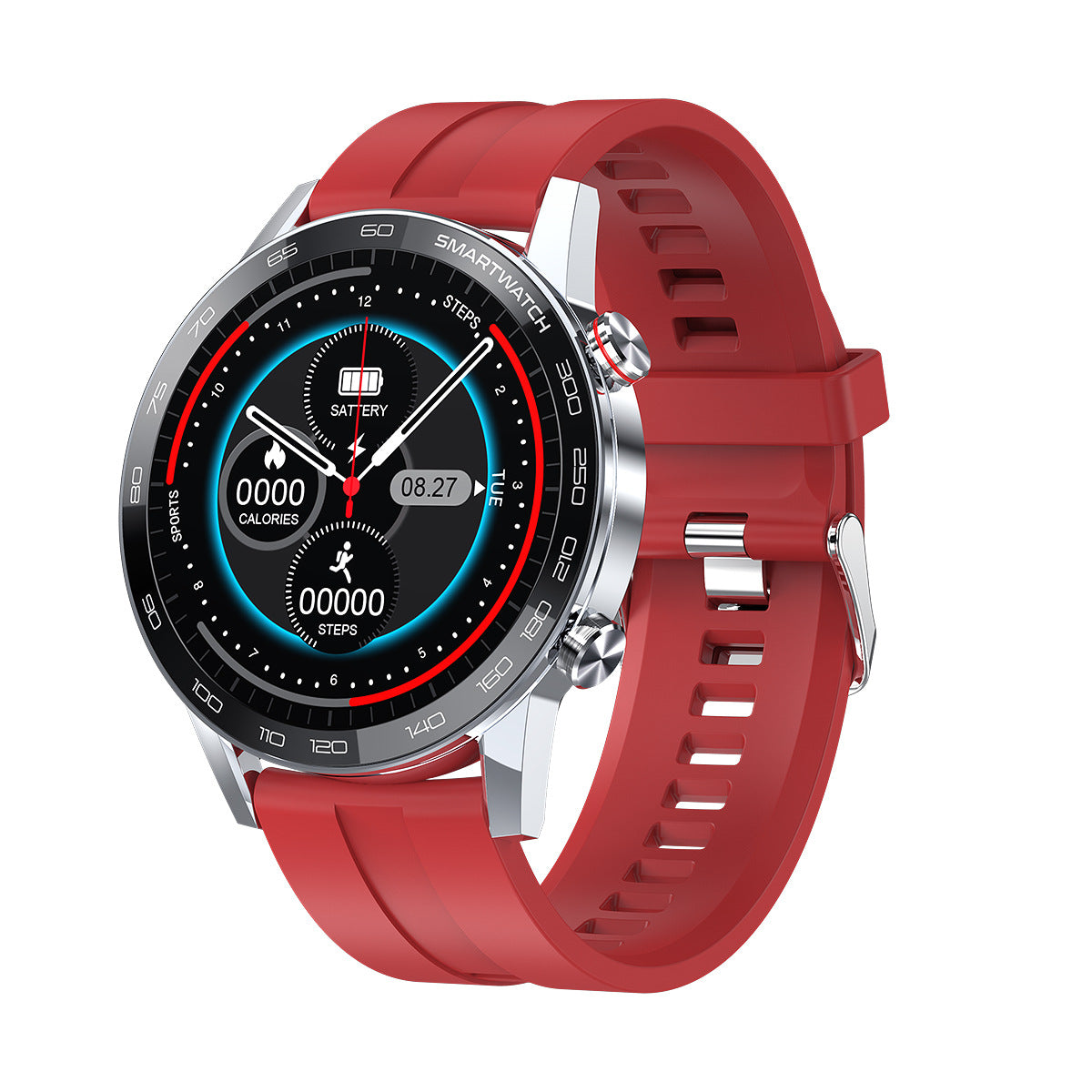 Smartwatch sport schermo rotondo