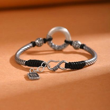 Bracciale Intrecciato in argento 999