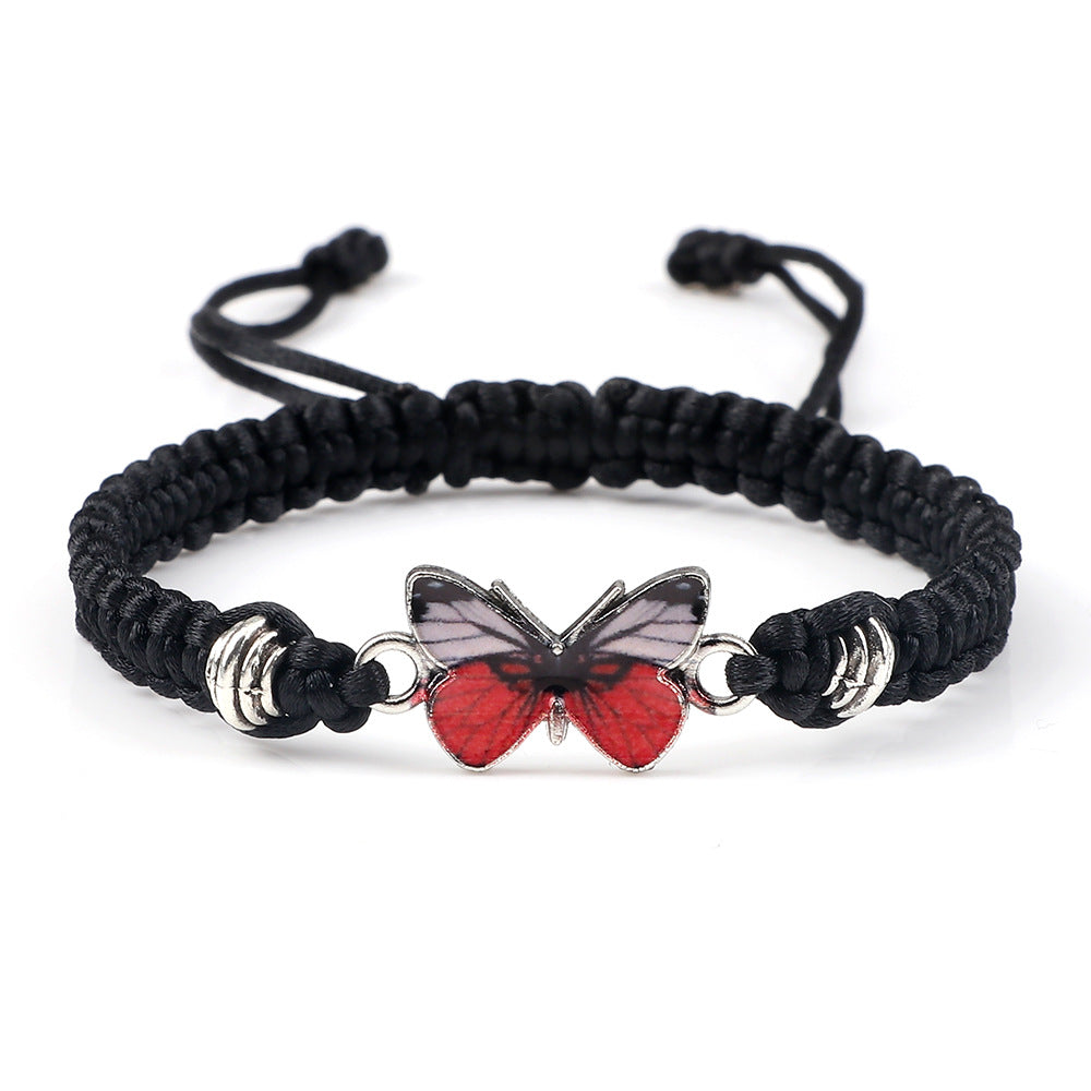 Bracciale Intrecciato Farfalla