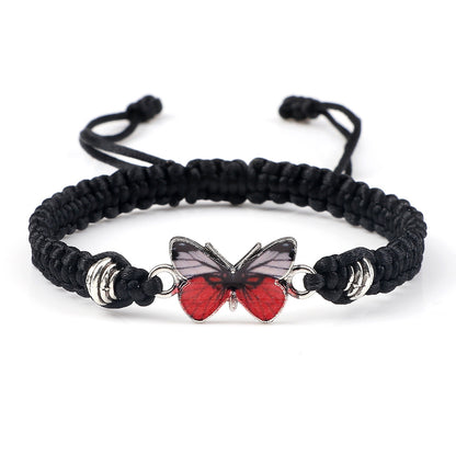 Bracciale Intrecciato Farfalla