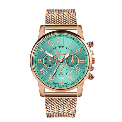 Orologio donna silicone cinturino a maglia