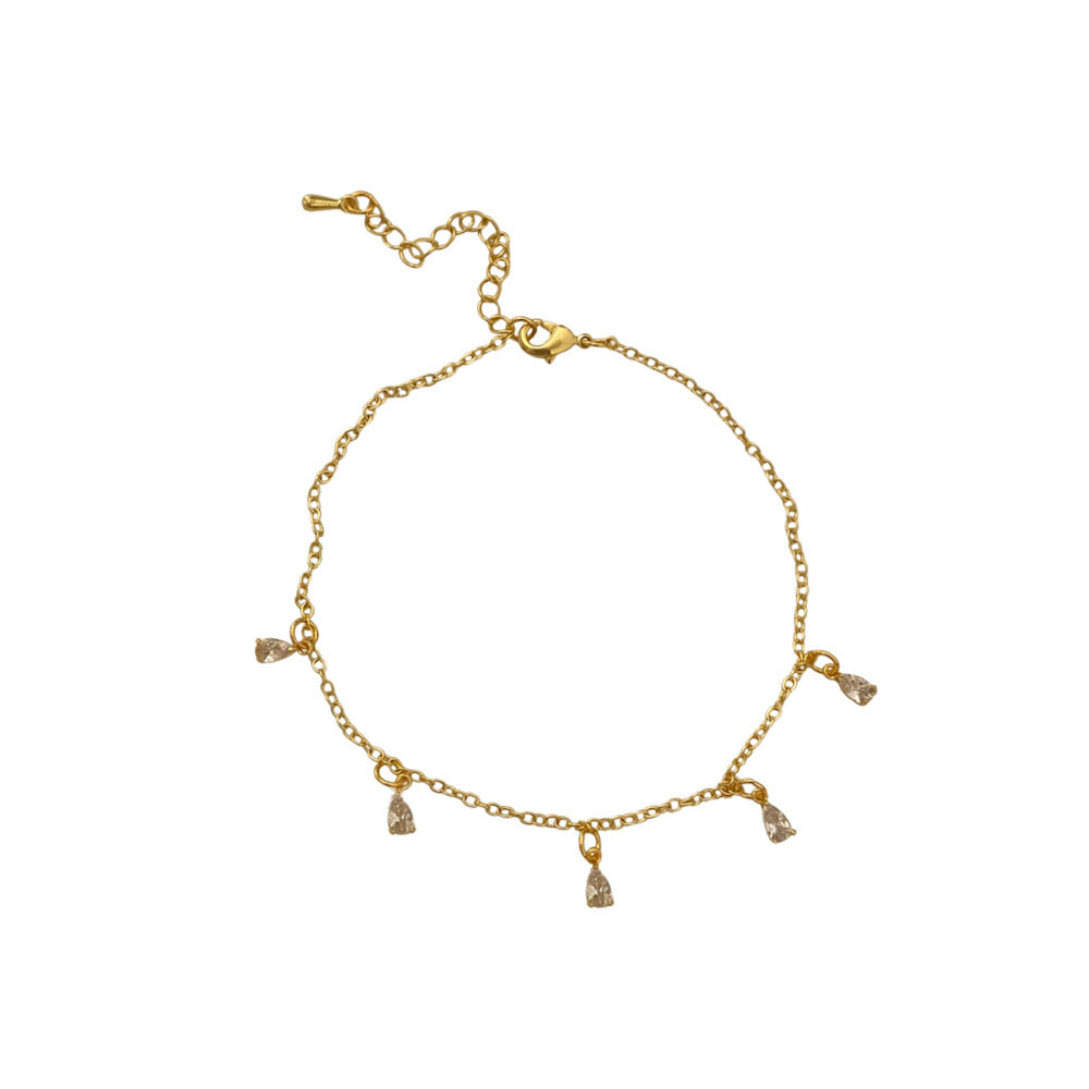 Collana zirconi fata da donna