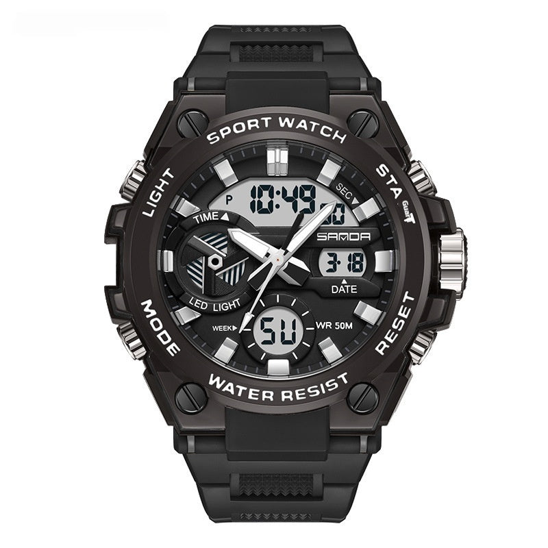 Orologio digitale sportivo luminescente