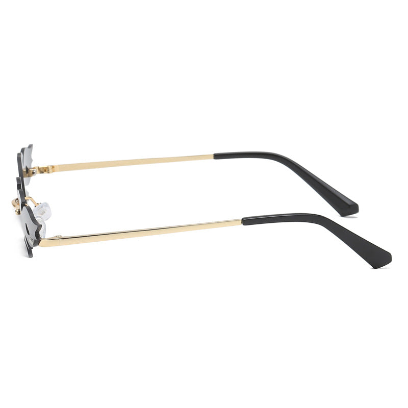 Occhiali da sole rimless metallo