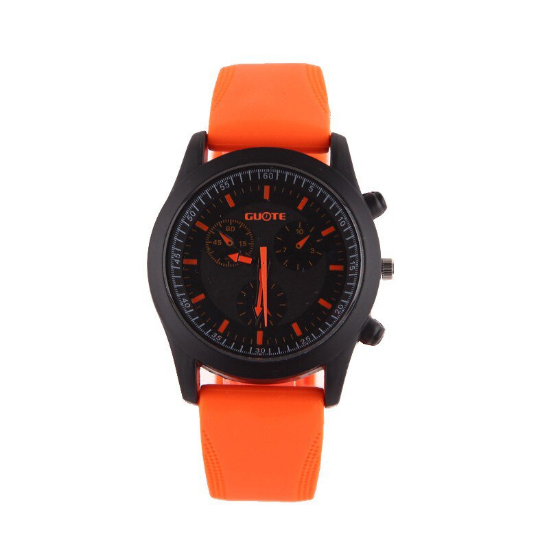 Orologio silicone colorato trasparente