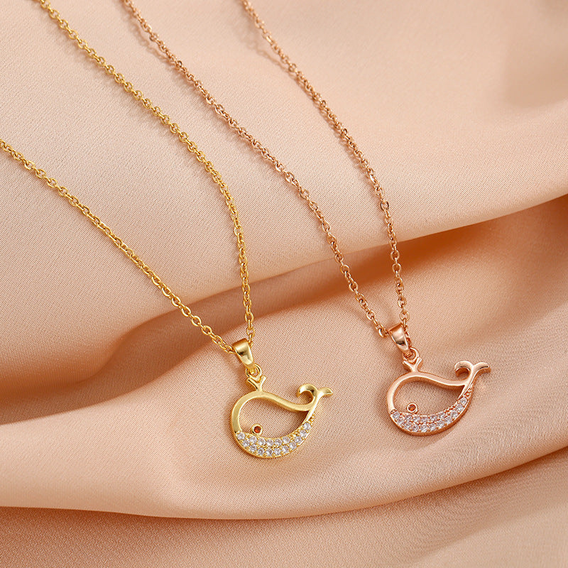 Collana balena da donna