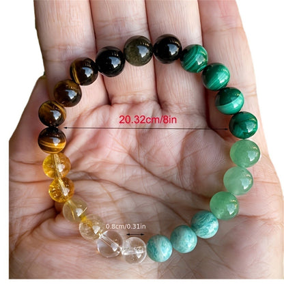 Bracciale pietre naturali e cristallo