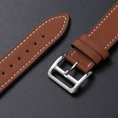 Orologio in pelle con motivo ago