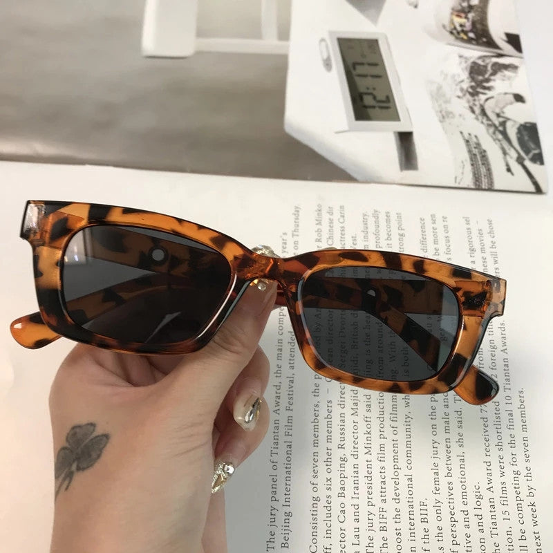 Occhiali da sole quadrati piccoli unisex