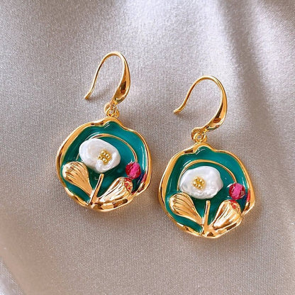 Orecchini perle barocche eleganti