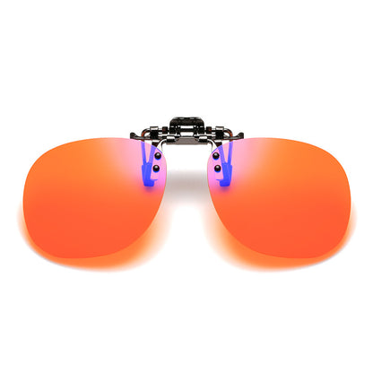 Occhiali clip antiluce blu