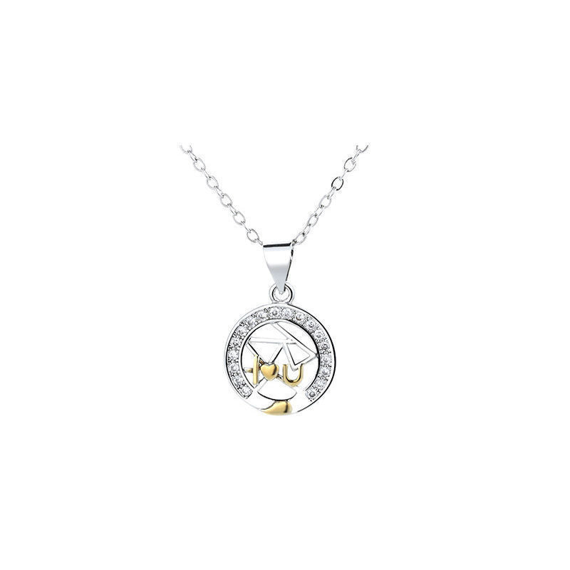 Collana coppia sole luna