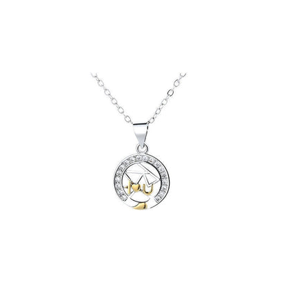 Collana coppia sole luna