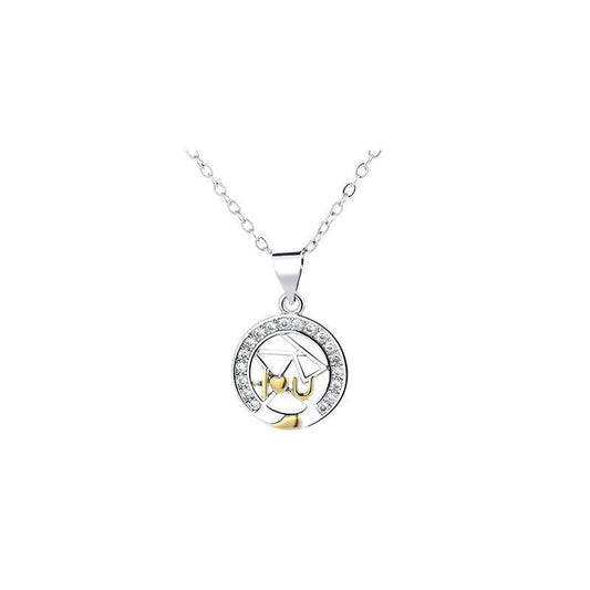 Collana coppia sole luna