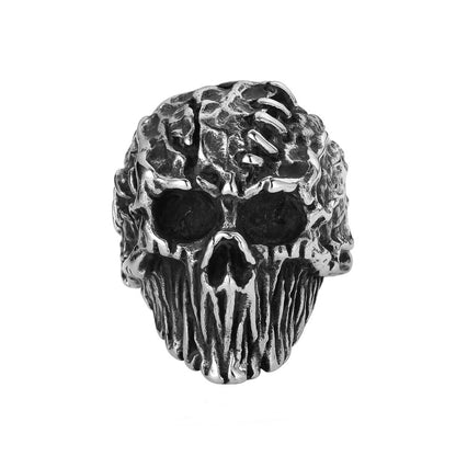 Anello teschio mummia