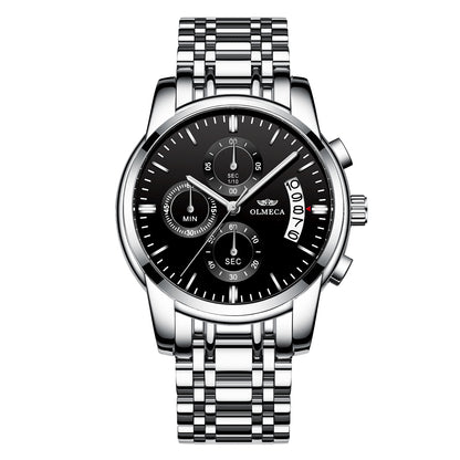 Orologio acciaio luminoso farfalla