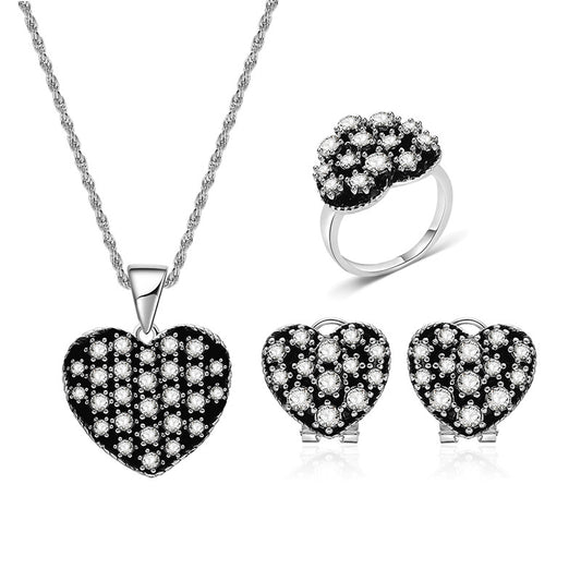 Set nuziale cuore etnico