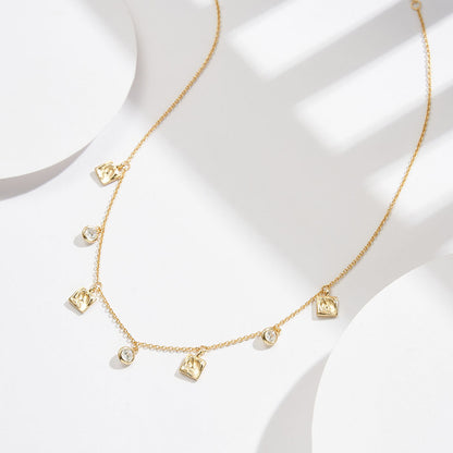Collana zircone barocco argento 925