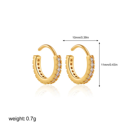 Orecchini zircone mini