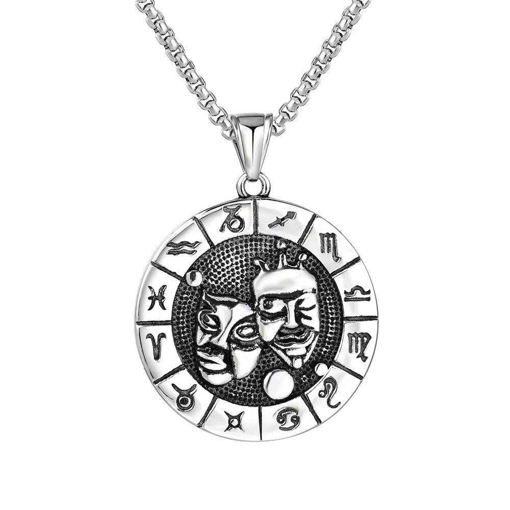 Collana segni zodiacali acciaio inossidabile