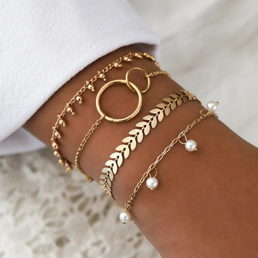 Bracciale spiga e perla