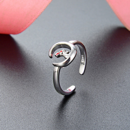 Anello Coniglio Zodiaco