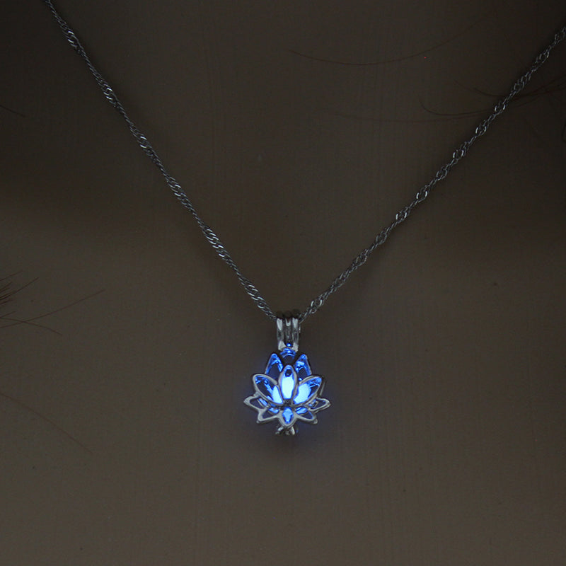 Collana loto fosforescente