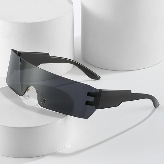 Occhiali rimless riflettenti