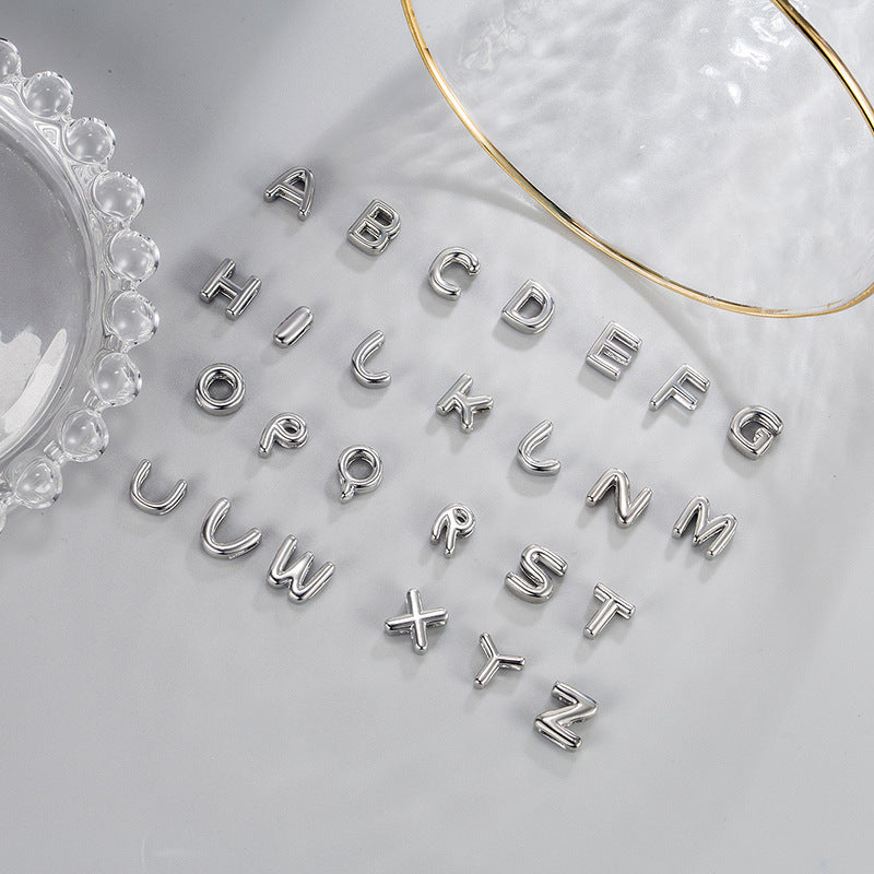 Collana lettere alfabeto da donna