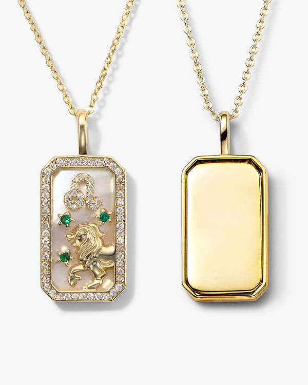 Collana zodiaco con diamanti