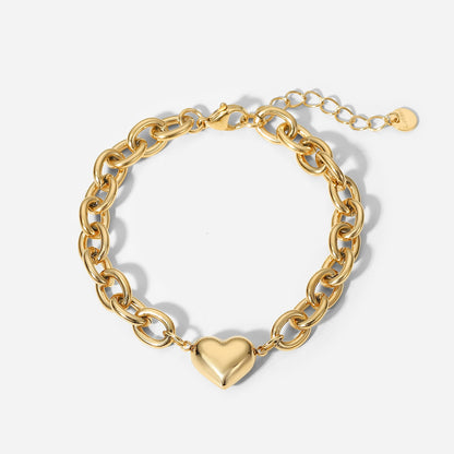 Bracciale catena titanio