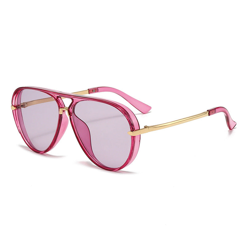 Occhiali donna montatura semi-metallo
